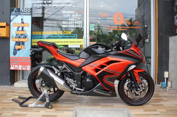 ขายNinja300 year2014(ABS) สวยใสวิ่งน้อย