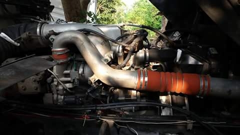 ขายรถสิบล้อHINO330ปี55มีระบบพ่วง