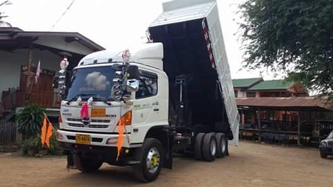 ขายรถสิบล้อHINO330ปี55มีระบบพ่วง