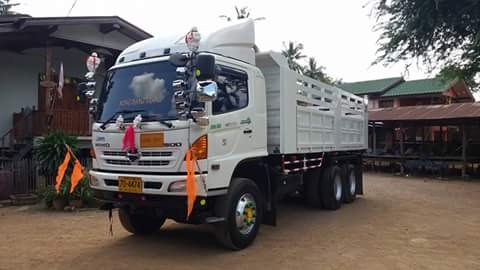 ขายรถสิบล้อHINO330ปี55มีระบบพ่วง