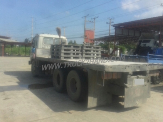 รถบรรทุก 10 ล้อ พื้นเรียบ HINO รุ่น FL117LA   165 แรงม้า กระบะยาว 5.90 เมตร