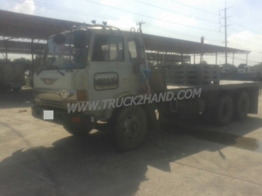 รถบรรทุก 10 ล้อ พื้นเรียบ HINO รุ่น FL117LA   165 แรงม้า กระบะยาว 5.90 เมตร