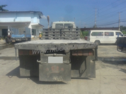 รถบรรทุก 10 ล้อ พื้นเรียบ HINO รุ่น FL117LA   165 แรงม้า กระบะยาว 5.90 เมตร