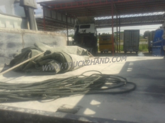 รถบรรทุก 10 ล้อ พื้นเรียบ HINO รุ่น FL117LA   165 แรงม้า กระบะยาว 5.90 เมตร