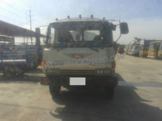 รถบรรทุก 10 ล้อ พื้นเรียบ HINO รุ่น FL117LA   165 แรงม้า กระบะยาว 5.90 เมตร