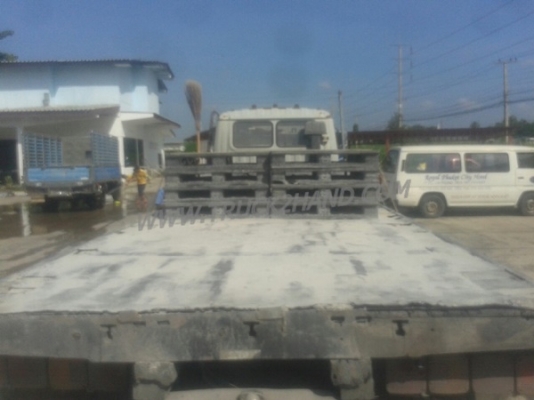 รถบรรทุก 10 ล้อ พื้นเรียบ HINO รุ่น FL117LA   165 แรงม้า กระบะยาว 5.90 เมตร