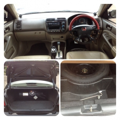 Dimension ปี2001 ตัวท๊อป  เกียAUTO ดิส4ล้อ Airbagคู่ ABS