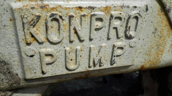 ******** Sold Out!! ******** ปั้มหอยโข่งสแตนเลส KOMPRO PUMP เข้า 6"- 4" สภาพสวย หมุนนิ่ม พร้อมใช้งาน!!