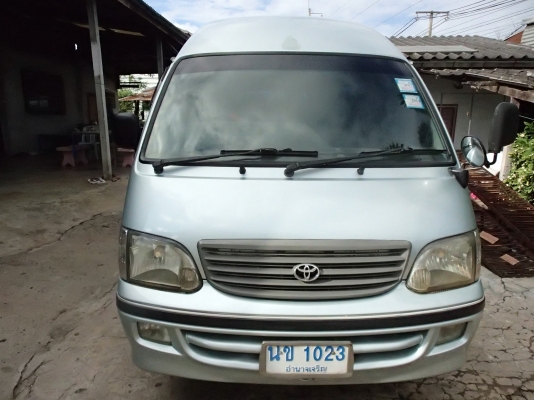 รถบ้านเจ้าของขายเอง รถตู้หลังคาสูงCOMMUTER ดีเซล 3000 cc เครื่องดีเดิมไม่มีชนแอร์ฉ่ำทีวีCD ครบสวยสอาดพร้อมใช้ พร้อมโอน