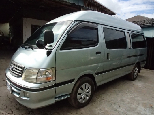 รถบ้านเจ้าของขายเอง รถตู้หลังคาสูงCOMMUTER ดีเซล 3000 cc เครื่องดีเดิมไม่มีชนแอร์ฉ่ำทีวีCD ครบสวยสอาดพร้อมใช้ พร้อมโอน