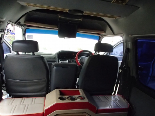 รถบ้านเจ้าของขายเอง รถตู้หลังคาสูงCOMMUTER ดีเซล 3000 cc เครื่องดีเดิมไม่มีชนแอร์ฉ่ำทีวีCD ครบสวยสอาดพร้อมใช้ พร้อมโอน