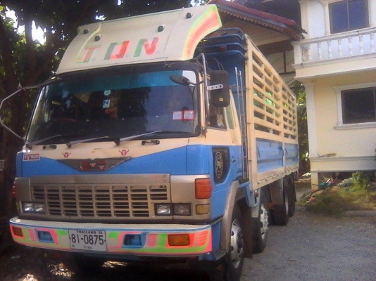 ฮีโน่ 3 ใบปัด 12 ล้อ เพลาเดียว เครื่อง k 13 c