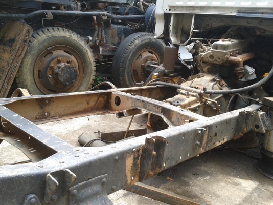 TOYOTA DYNA -115 ๋BU  ดีเซล 4 ล้อ ช่วงยาว กระบะ 4 ม. ใส่หัวนอก นิสสันแอทลาท