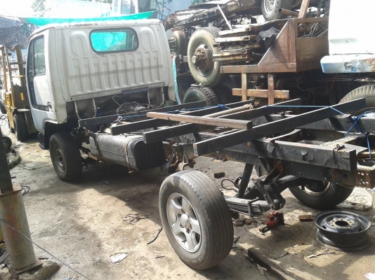 TOYOTA DYNA -115 ๋BU  ดีเซล 4 ล้อ ช่วงยาว กระบะ 4 ม. ใส่หัวนอก นิสสันแอทลาท