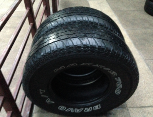 ยาง All Maxxis 31 10.5 R15 จำนวน 2 เส้น ราคาไม่แพง ยาง All Maxxis 31 10.5 R15 จำนวน 2 เส้น ราคาไม่แพง