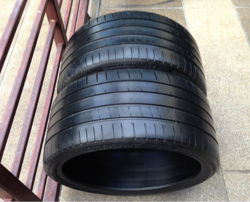 ยาง Michelin super sport 265 30 20 สิ้นปี13 สภาพสวย เนื้อนิ่ม ราคาไม่แพง