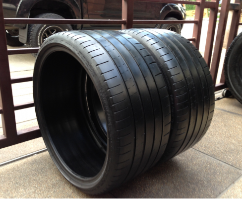 ยาง Michelin super sport 265 30 20 สิ้นปี13 สภาพสวย เนื้อนิ่ม ราคาไม่แพง