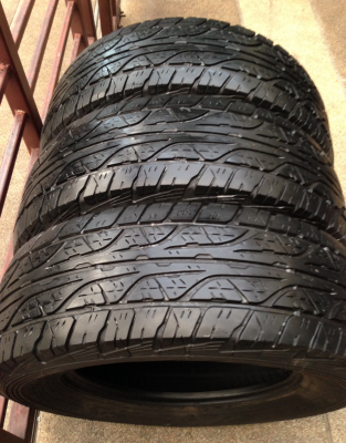 ยาง All Dunlop 265 65 17 ปี12 สภาพดี ดอกเต็ม จำนวน3เส้น ราคาไม่แพง