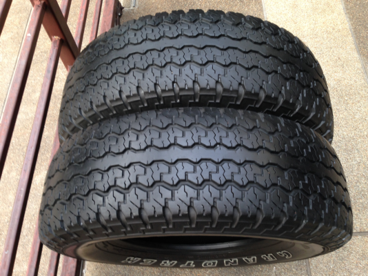 ยาง All Dunlop 265 70 16 กลางปี11 จำนวน2เส้น made in Japan ดอกดี ไม่มีปะ ราคาไม่แพง
