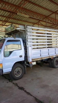 รถ 6 ล้อ ISUZU NPR66LX5T รถห้างแท้ ปี 41 เครื่อง4HF1 120 แรง