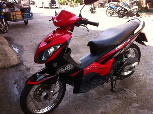 Nouvo ปี 51 ลายก้างปลา สีแดง ดำ รถบ้าน เครื่องเดิมๆ สวยๆ มีเล่ม เอกสารครบ