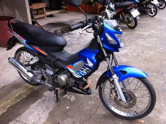 Sonic ปี 46 สตาร์ทมือ สีน้ำเงิน ดำ เครื่องเดิม มีเล่ม เอกสารพร้อม