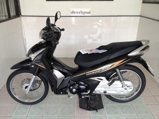 Wave125i โฉมล่าสุด ลายใหม่ สต๊าดมือ วิ่ง6000 ปี58 (ของแถม 4 รายการ)