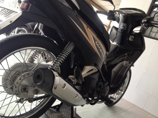Wave125i โฉมล่าสุด ลายใหม่ สต๊าดมือ วิ่ง6000 ปี58 (ของแถม 4 รายการ)