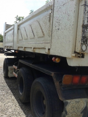 ขายเมก้า 320 แม่ลูกดัมพ์สามมิตร ราคาเบาๆ. มี2 พ่วง. ติดต่อ 0817796679 แชมป์