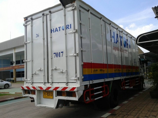 ขายรถบรรทุก 6 ล้อตู้แห้งประตูสวิง 10 บานยาว 7.20 เมตร ISUZU DECA 200 แรงม้าปี 2549 ราคา 780000