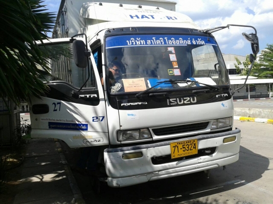 ขายรถบรรทุก 6 ล้อตู้แห้งประตูสวิง 10 บานยาว 7.20 เมตร ISUZU DECA 200 แรงม้าปี 2549 ราคา 780000