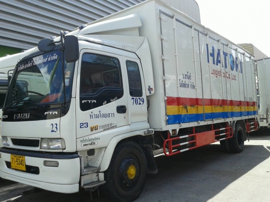 ขายรถบรรทุก 6 ล้อตู้แห้งประตูสวิง 10 บานยาว 7.20 เมตร ISUZU DECA 200 แรงม้าปี 2549 ราคา 780000