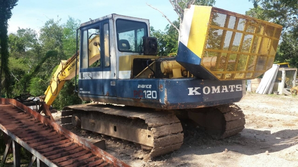 ขายรถแบคโฮ KOMATSU PC100-3 ราคา 360000