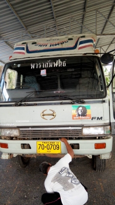 ขายรถบรรทุก 10 ล้อดัมพ์ HINO FM3H 195 แรงม้า กระบะสามมิตร กระจกไฟฟ้า ราคา 880000