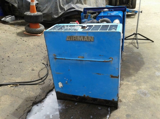 ปั้มลม AIRMAN PDS90S นำเข้าจากนอก