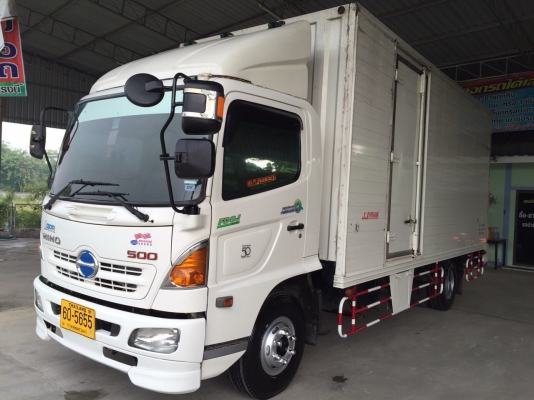 ฮีโน่  175 แรง ปี55  ยาว 5.6 เมตร ตู้ 3 บาน  ราคา  990,000 บาท