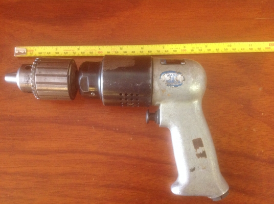 ขายสว่านลม Vintage Rockwell Made in America จับดอกได้ถึง 10 mm