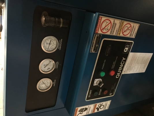 ปั้มลมมือสอง qiuncy 30แรงม้า สภาพดีราคาถูกมว้ากก