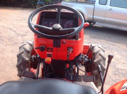 แทรกเตอร์คูโบต้า 4508 สภาพดีพร้อมใช้งาน มีผานดันหน้า และ โรตารี่