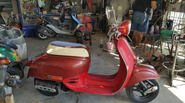 Honda giorno50cc2tสตาร์ทมือเท้า2ระบบ