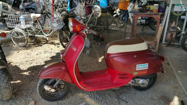 Honda giorno50cc2tสตาร์ทมือเท้า2ระบบ