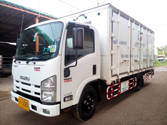 6 ล้อกลาง *ตู้ 10บาน*  *Euro.3*  ISUZU  NMR  130 แรงม้า *คอมมอนเรว*  รถสวยจริง+พร้อมใช้งาน* รถห้างแท้ * มีเล่มพร้อมโอน*