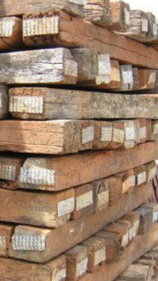 ขายไม้ หมอนรถไฟ