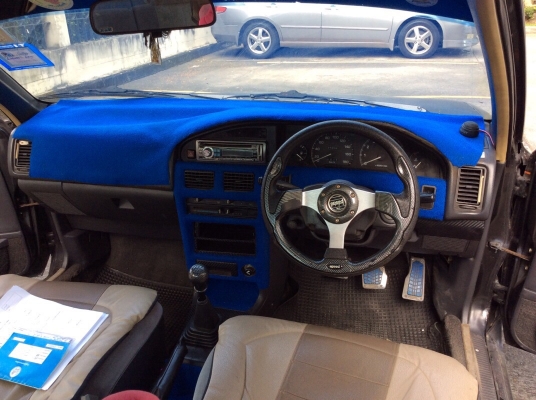 ขายรถโตโยต้า โคโลล่า ปี91 เครื่องสามห่วงหัวฉีด 1.3 เกียร์ธรรมดา ติดแก๊สLPG เพาเวอร์ ภายในสวยเดิมๆแอร์พร้อม วิทยุCD ตัวถังเดิมสีใช้ได้ไม่ผุ แม็ก15" เครื่องดี ช่วงล่างแน่นเลยครับ ขับดีเลยพร้อมใช้งานครับ ขายด่วนน