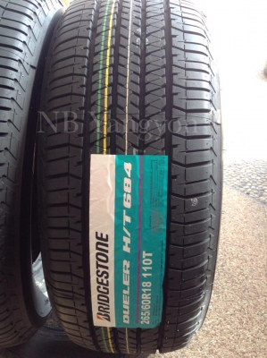 ยางใหม่ 265-60-18 ปี15 Bridgestone Dueler
