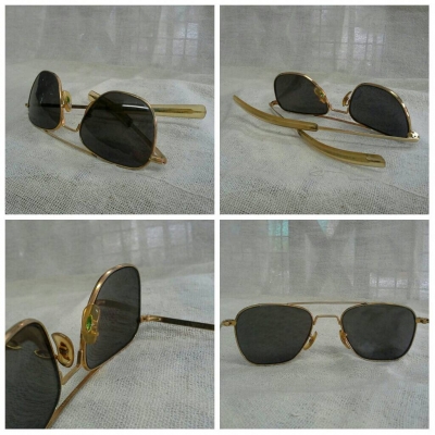 แว่นตาเสืออากาศกองทัพอากาศอเมริกัน COMMAND/USA 23K