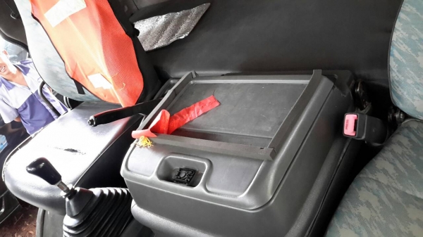 Isuzu deca 270 รถสิบล้อโม่ปูน