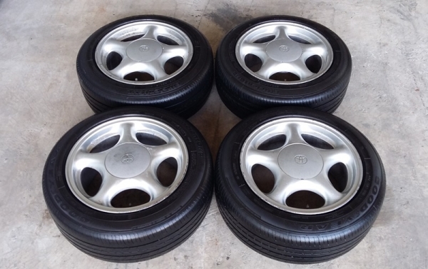 ล้อ,Supra JZA80 16X8 5รู114.3 เบาๆ ยางสวย ชุดละ 8,500