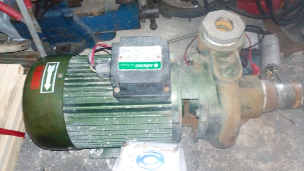 ขาย !! ปั้มน้ำหอยโข่ง ARENO ขนาด2แรง380v. ท่อ2" พร้อมใช้งาน