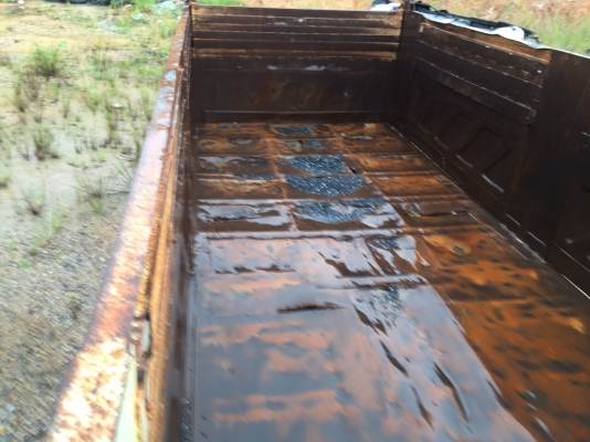 กระบะดั้มสามมิตร...ยาว6เมตร ครบชุด(ยกเว้นเกียร์ฝาก) พร้อมยกลง...ยังอยู่บนรถ.